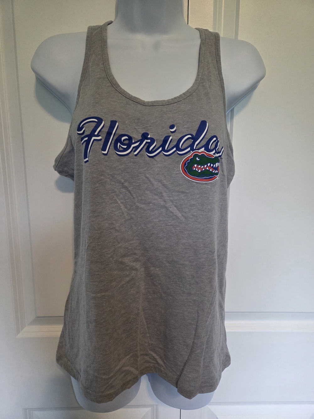 Florida Gators Women's Gray Racerback Tank Top
